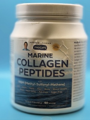 Andrew Lessman Marine Collagen Peptides Powder + MSM 60 Servings 330g