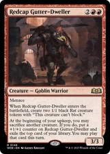 Redcap Gutter-Dweller NM #146 Promo Pack: Wilds of Eldraine MTG