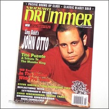 MODERN DRUMMER - Nov 2000 - JOHN OTTO - LIMP BIZKIT + Tito Puente Tribute