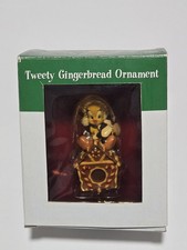 Warner Bros Studio Store Tweety Gingerbread Ornament Christmas Vintage 1997 NIB