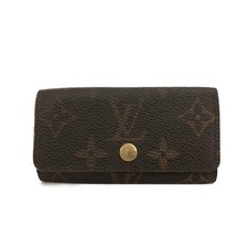 Louis Vuitton Monogram Multicles 4 Ring Key Case Brown