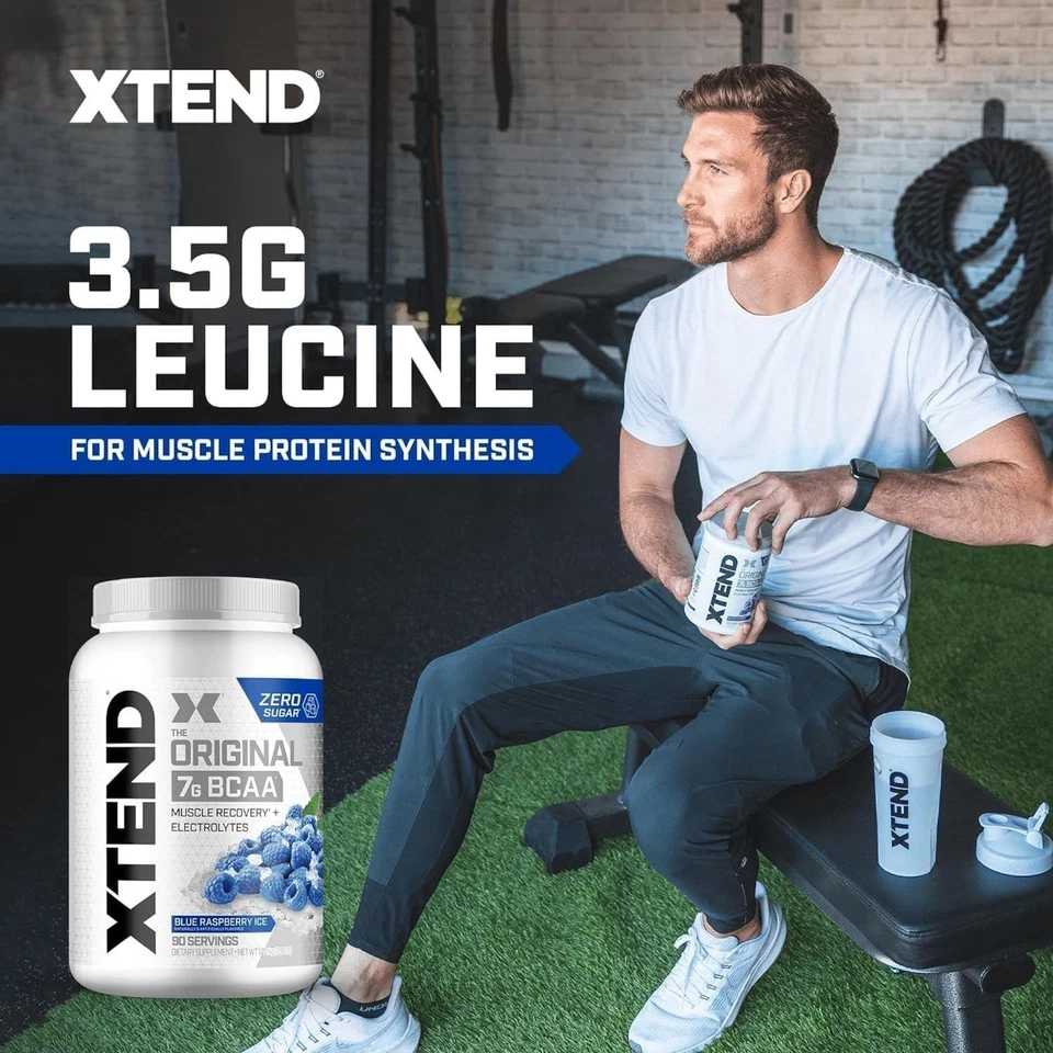 Xtend XTEND Original BCAA Polvo 7g BCAA 2,5g L-Glutamina Sin Azúcar *CADUCIDAD 27/06* Foto 4 de 4