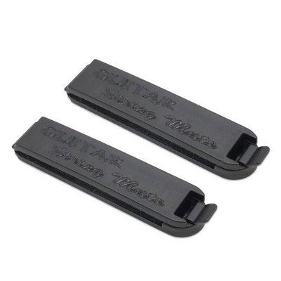 Cheerock Pack of 2 Guitar Bass String Mute Clamp with Type A, black