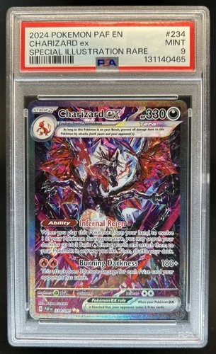 2024 Pokemon Paldean Fates Charizard ex #234/091 PSA 9