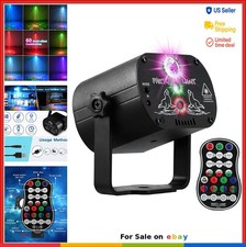Disco Stage Party Lights LED Sound Activated Laser RGB Flash Strobe Projector