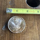 Vintage .999 Fine Silver One Troy Ounce Liberty Bell Eagle Round Coin