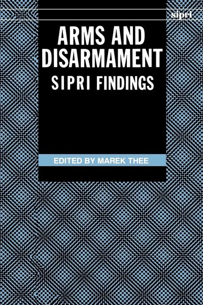 Arms And Disarmament Sipri Findings Stockholm International Peace Research Buch-image