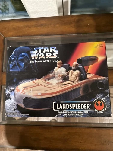 Star Wars Power of the Force Landspeeder Vehicle 1995 Kenner NIB Factory Sealed
