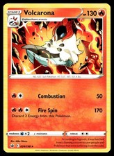 Volcarona 024/198 Rare Chilling Reign Pokemon Moderately Played