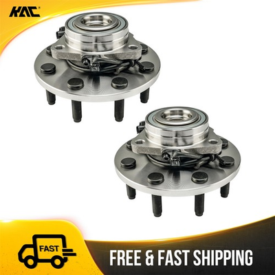#ad 2 Pcs Front Wheel Hub Bearing RWD 8 Lug For 2003 2005 Dodge Ram 2500 and 3500 $100.99