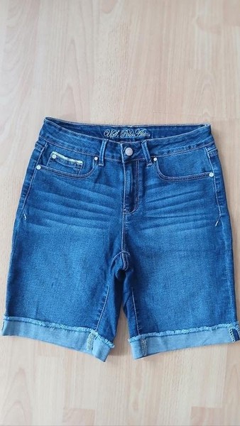 Women Polo Jeans Shorts Navy Denim S