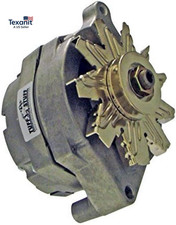 Alternator, 100 Amps, 12V, 1-Wire, Single V-Belt Pulley, Aluminum Case, Natural,
