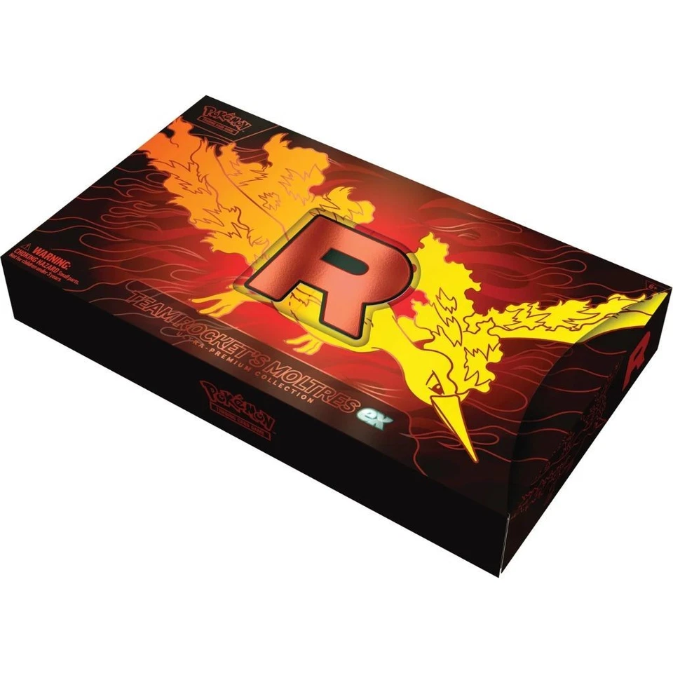 X1 Pokemon TCG Team Rocket's Moltres ex Ultra Premium Collection PREVENTA 14/11 Foto 3 de 4