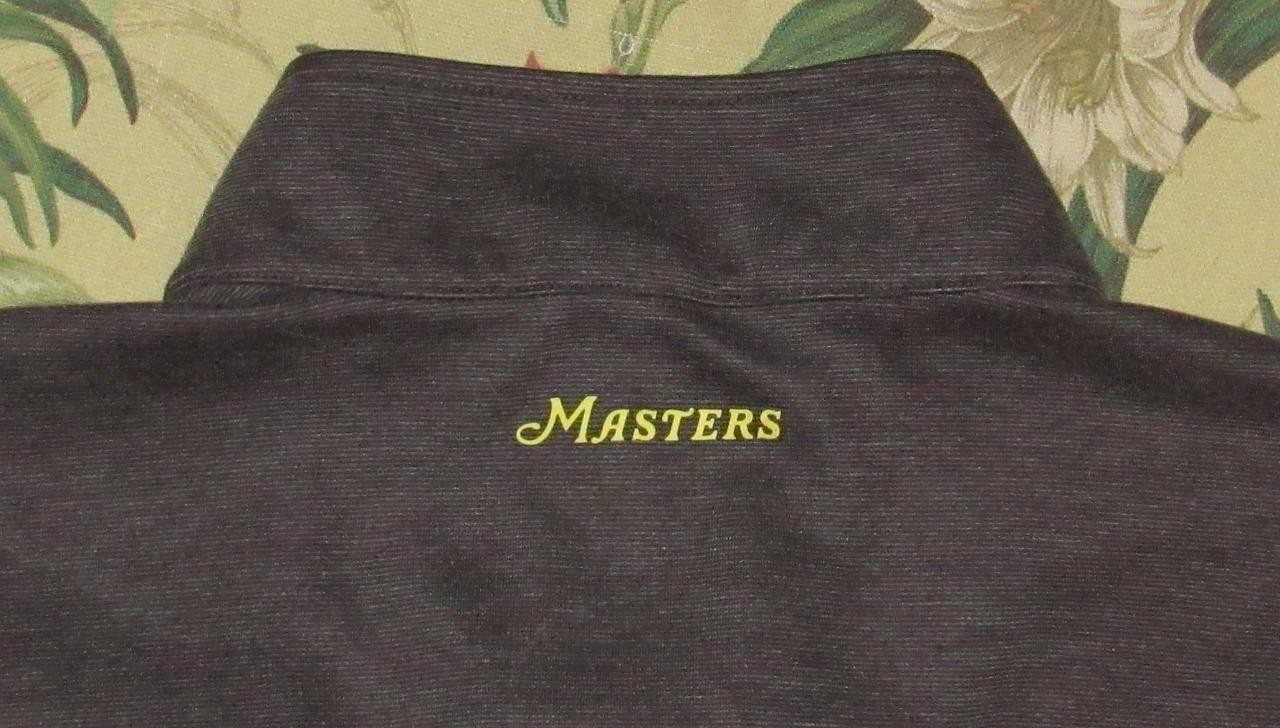 MASTERS TECH Grey Quarter Zip Performance Sweater… - image 3