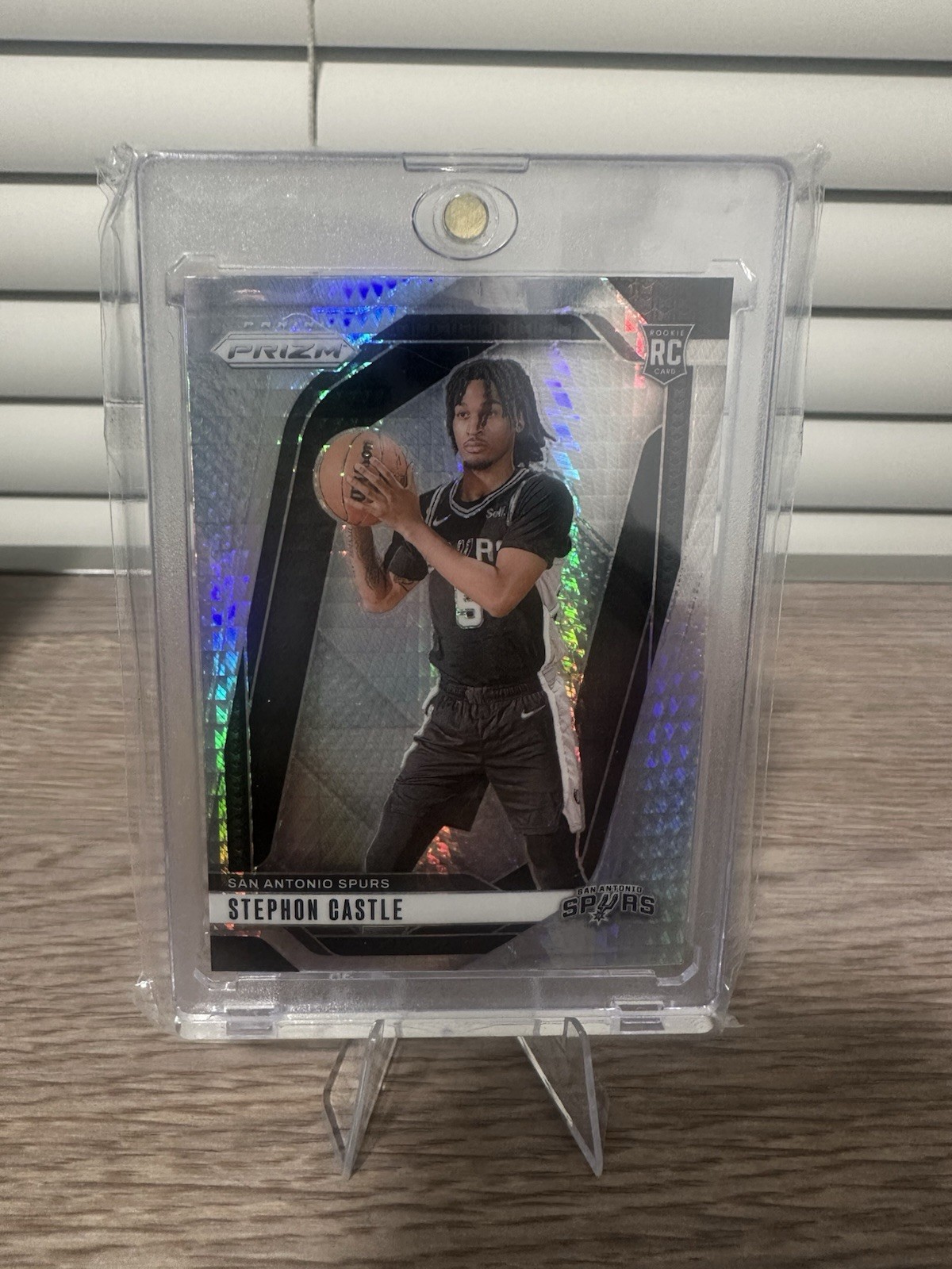 2024-25 Panini Prizm - Stephon Castle #234 Hyper Prizm (RC)