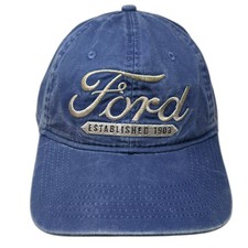 Ford Established 1903 Outdoor Cap Blue Baseball Cap One Size Embroidered Hat