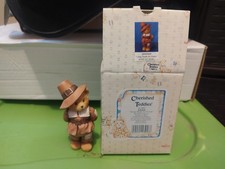 New Cherished Teddies Thanksgiving Figurine-Jedediah "Giving Thanks for Friends