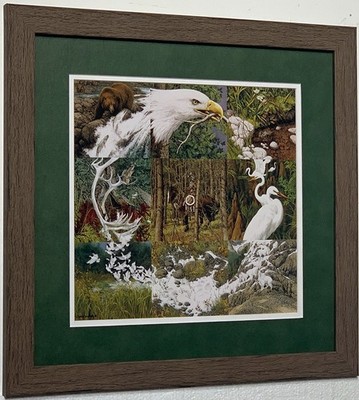 Bev Doolittle  Sacred Circle  Matted and Framed Open edition Art Print