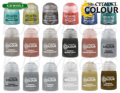 Citadel Acrylfarbe - technisch - 21 Farben zur Auswahl - Warhammer Farben