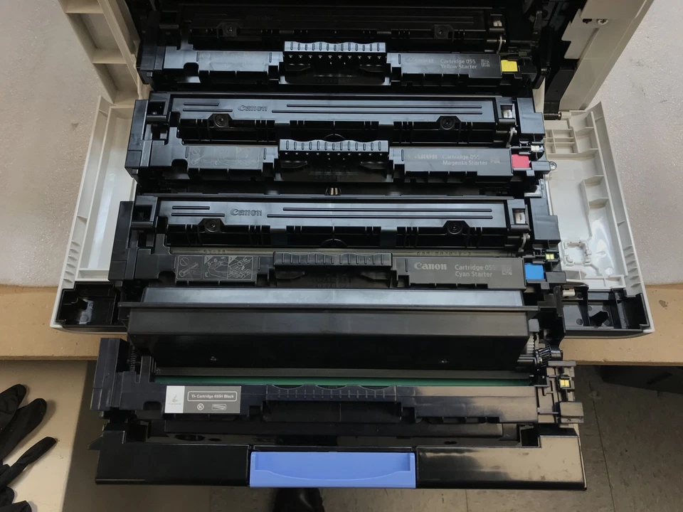 Canon Color imageCLASS MF741Cdw All In One  Wireless Laser Printer 1K Page Count - Image 3 of 4