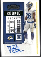 2020 Panini Contenders #282 Terrell Burgess