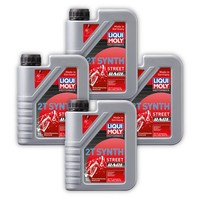 4X Motorbike 2T Synth Street Race Liqui Moly 1505 2 Takt MotoröL Motorrad ÖL 1L