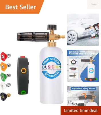 #ad SFL 001 Foam Cannon Snow Foam Lance Pressure Washer Jet Wash Quick Release Ad... $33.99