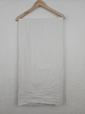 EUC Coyuchi Twin Flat Sheet Yellow Solid Organic Cotton Modern India Free Ship