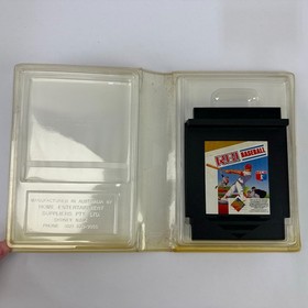 Carro de juego de b&eacute;isbol HES Australia PAL Nintendo NES R.B.I CIB Clamshell Ex raro