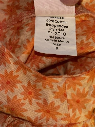 Ricrac & Ruffles Flowers Top/Shirt Size 5 - Picture 7 of 7