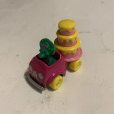 Barney The Dinosaur Baby Bop Diecast Car Cake Topper Vehicle 1993 Lyons Group 