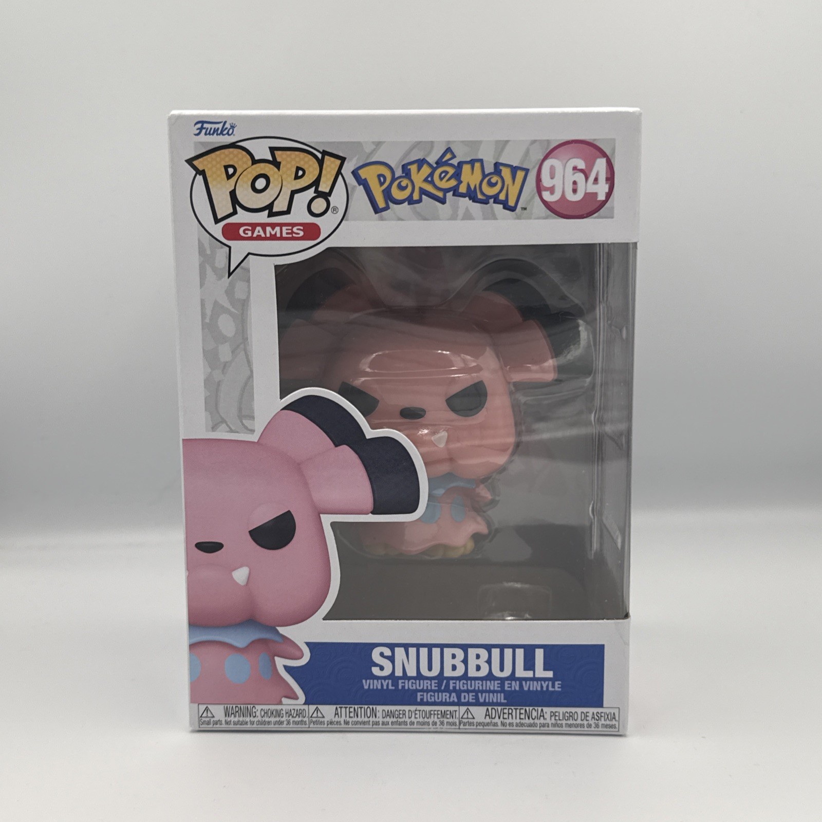 Funko Pop Snubbull (964) Pokemon Anime Nintendo Gaming Vinyl Figure Figurine