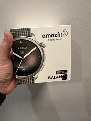 Amazfit Balance Smartwatch with Dual-band GPS Fitness Tracker - Sunset Grey