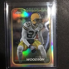 2024 Topps Chrome Football Refractor Charles Woodson #72
