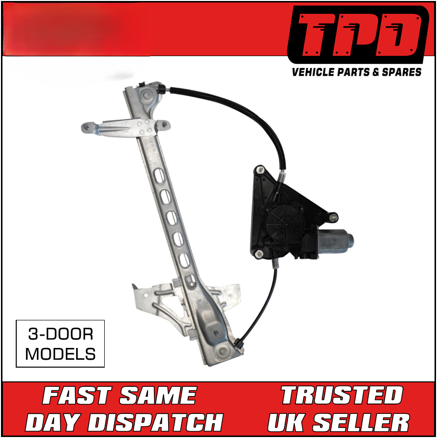 NEW OE PEUGEOT 108 (3-DR) FRONT PASSENGER SIDE WINDOW REGULATOR & MOTOR 2015-21 - Image 2