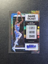 2021-22 Panini Contenders Kevin Durant #84 Anniversary Edition Game Ticket
