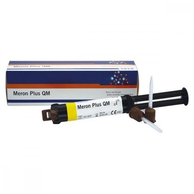 Voco Meron Plus QM Resin Reinforced Glass Ionomer Luting Cement 8.5gm (Free Ship
