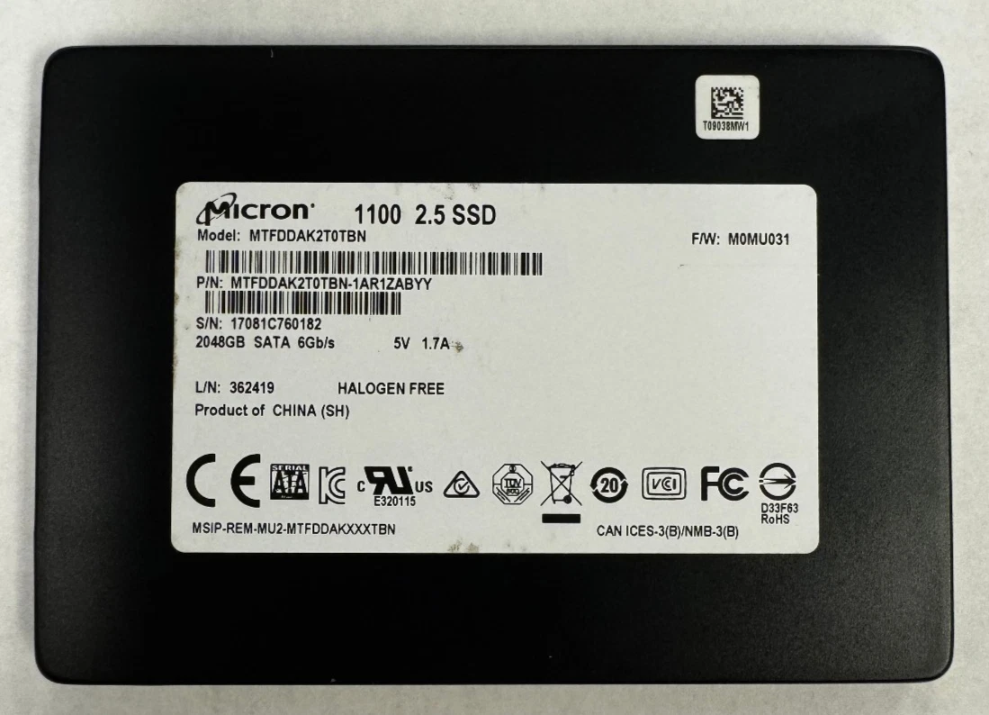 Micron 2TB Solid State Drives for sale | eBay