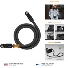 Camera Neck Strap, 100cm Camera Shoulder Strap - Black