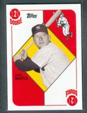 Mickey Mantle 2007 Topps Wal Mart Card #WM7 1951 Style