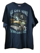 POW MIA “All Gave Some, Some Gave All” Freedom Shirt Sz XL