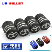 Valve Stem Caps Wheel Tire Laser Etched Aluminum - Us Seller