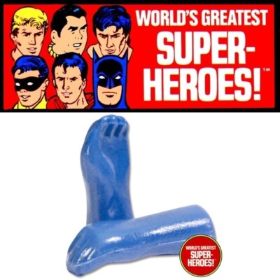 Mego Aqualad Blue Gloves for World's Greatest Superheroes Teen Titans 7  Figure