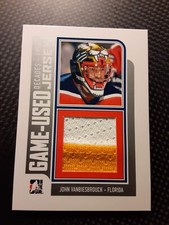 2013-14 ITG DECADES 1990s GU JERSEY Silver Insert JOHN VANBIESBROUCK #M-18