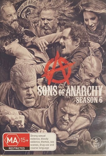 Sons Of Anarchy : Complete Season 1 2 3 4 5 & 6 (DVD, 2011, 25-Disc Set) Biker - Picture 13 of 15