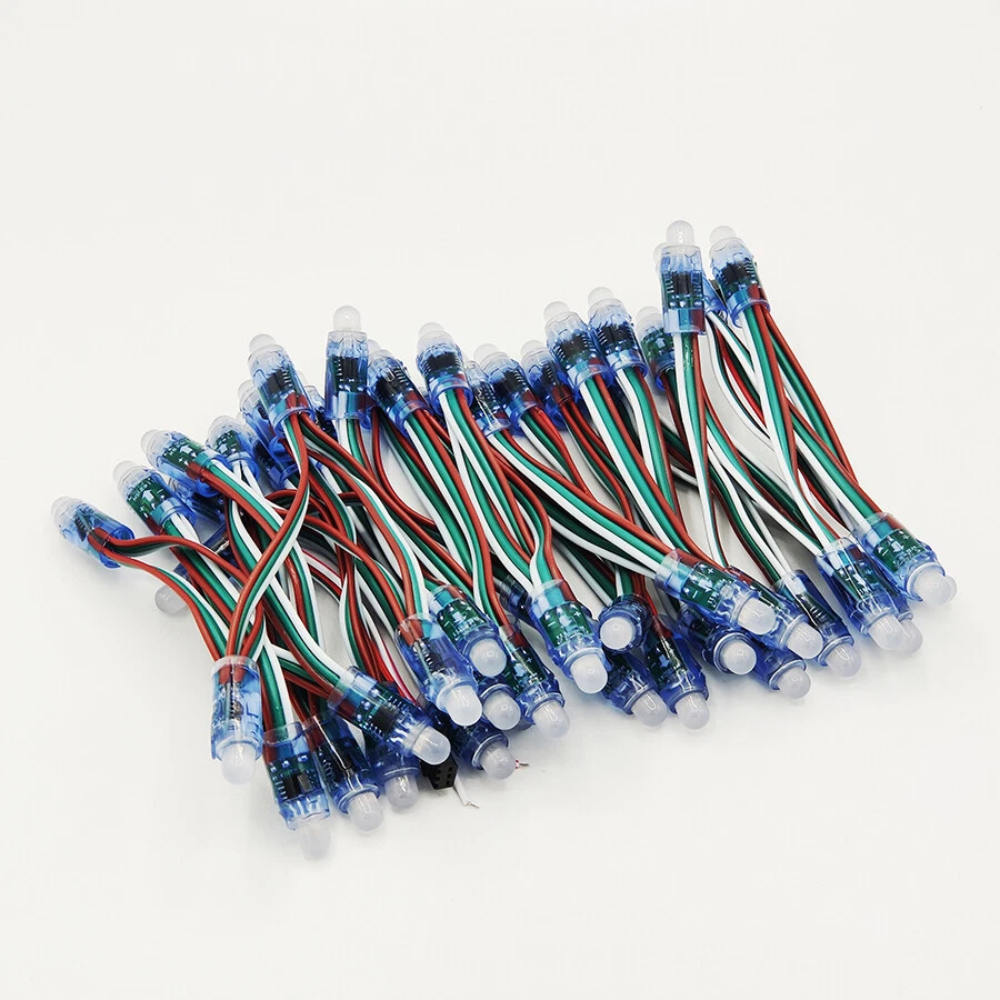 12mm WS2811 Full Color LED Pixel Light Module DC5V IP68 Sign Advertising Lights - Image 4 of 4