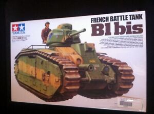 From Japan Tamiya 1/35 Military Miniature series No.282 French Army Tank B1 b..