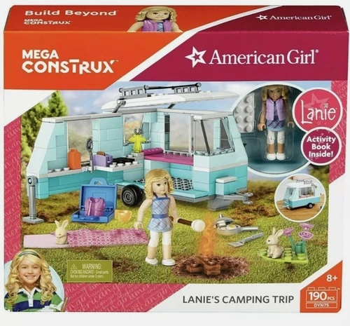 American Girl Mega Construx Lanie's Camping Trip 190 Piece Building Set 