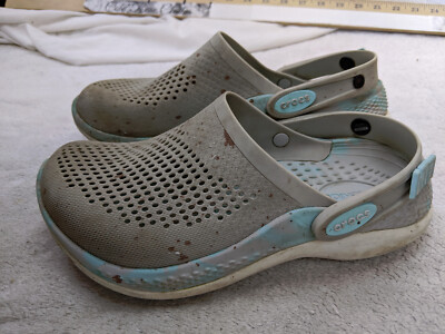 Crocs LiteRide 360 Clogs Men\'s Sz 9 Women\'s Sz 11 Beige Slip-on Comfort Sandals Crocs Unisex LiteRide 360 Water Shoe Clog Sandal - Walmart.com main image 4