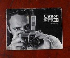 CANON EX AUTO INSTRUCTION BOOK/217420